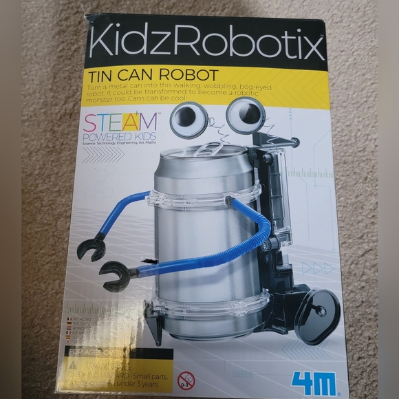 KidzRobotix Tin Can Robot - Picture 1 of 1